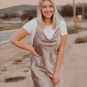 Cheetah Slip Dress